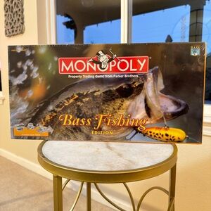 Monopoly Bass Fishing Edition Board Game